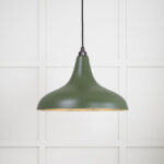 Smooth Brass Frankley Pendant in Heath | 49722SH