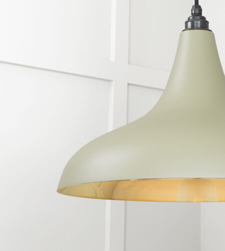 Smooth Brass Frankley Pendant in Tump | 49722STU - Image 5