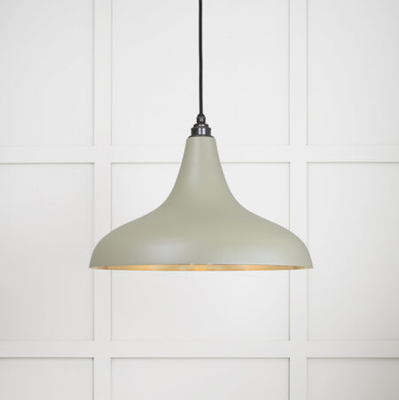 Smooth Brass Frankley Pendant in Tump | 49722STU