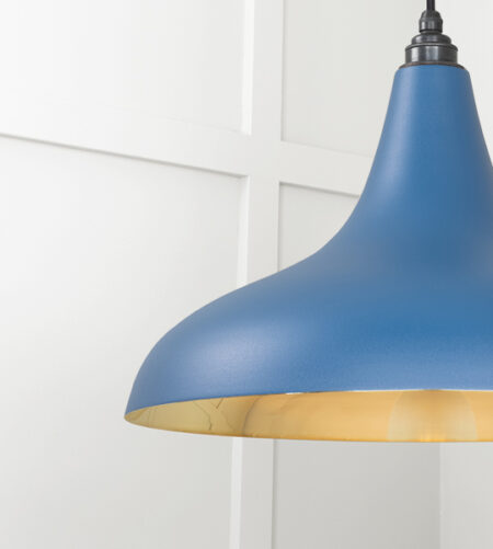 Smooth Brass Frankley Pendant in Upstream | 49722SU - Image 5