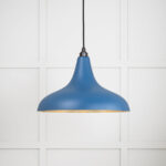 Smooth Brass Frankley Pendant in Upstream | 49722SU