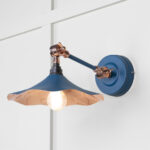 Smooth Copper Flora Wall Light in Upstream | 49723SU