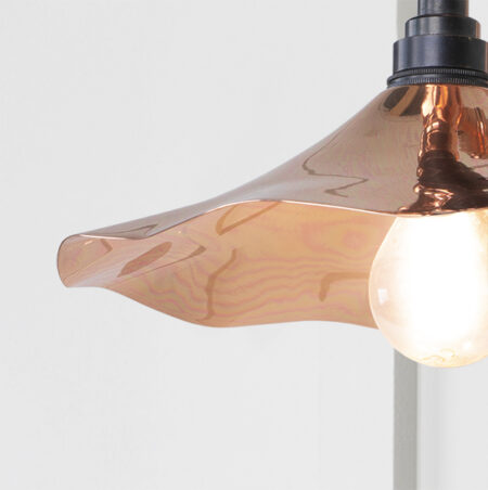 From the Anvil Smooth Copper Flora Wall Light - Image 3