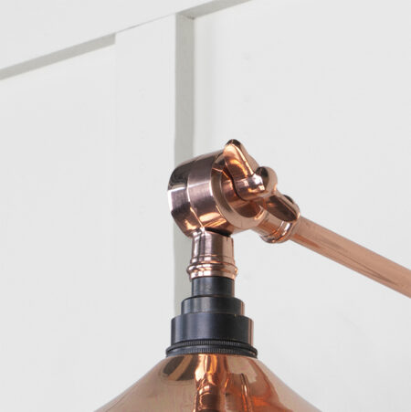 From the Anvil Smooth Copper Flora Wall Light - Image 4