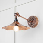 Smooth Copper Flora Wall Light | 49723