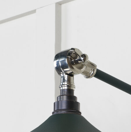 From the Anvil Smooth Nickel Flora Wall Light in Dingle - Image 4