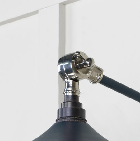 From the Anvil Smooth Nickel Flora Wall Light in Dusk - Image 4