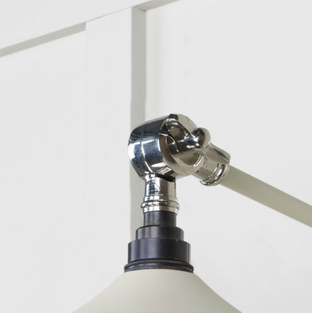 Smooth Nickel Flora Wall Light in Teasel | 49724STE - Image 4