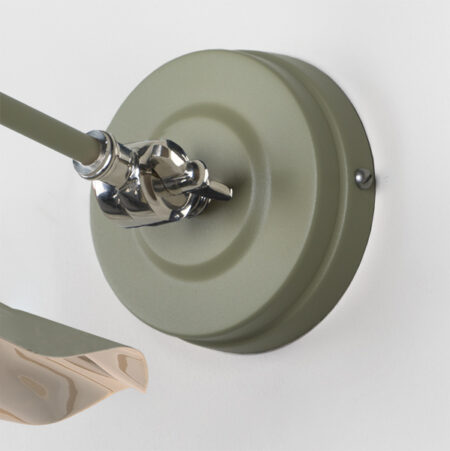 From the Anvil Smooth Nickel Flora Wall Light in Tump - Image 5