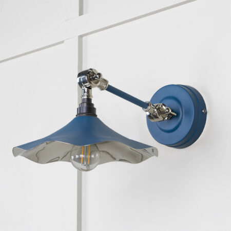From the Anvil Smooth Nickel Flora Wall Light in Upstream - Image 2