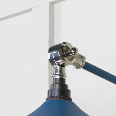 From the Anvil Smooth Nickel Flora Wall Light in Upstream - Image 4