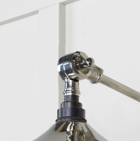 Smooth Nickel Flora Wall Light | 49724 - Image 4