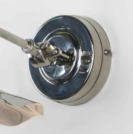 Smooth Nickel Flora Wall Light | 49724 - Image 5