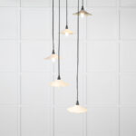 Smooth Brass Flora Cluster Pendant in Teasel | 49728STE