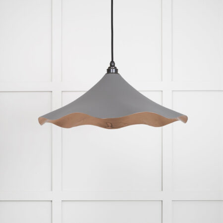 Smooth Copper Flora Pendant in Bluff | 49729SBL - Image 2