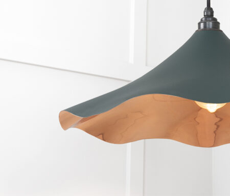 Smooth Copper Flora Pendant in Dingle | 49729SDI - Image 5