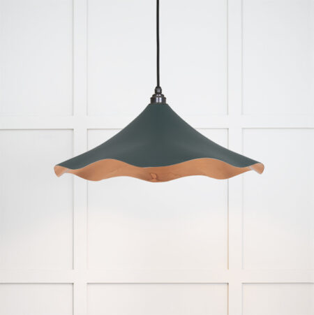 Smooth Copper Flora Pendant in Dingle | 49729SDI