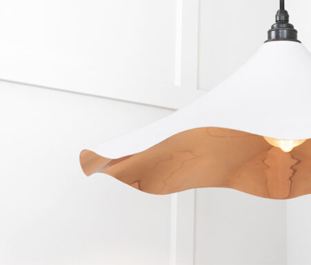 Smooth Copper Flora Pendant in Flock | 49729SF - Image 5