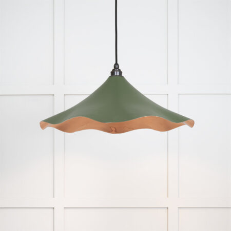 Smooth Copper Flora Pendant in Heath | 49729SH