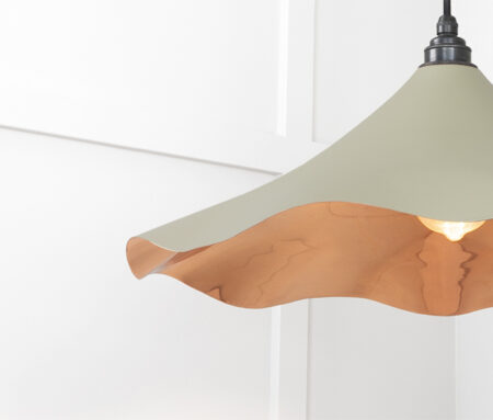 Smooth Copper Flora Pendant in Tump | 49729STU - Image 5