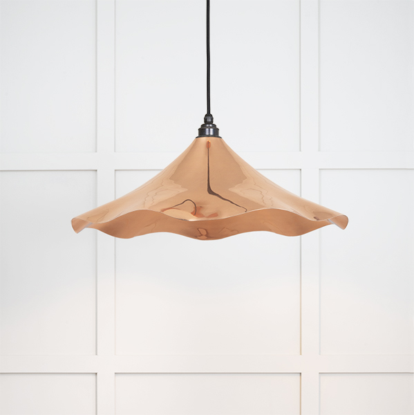 Smooth Copper Flora Pendant | 49729