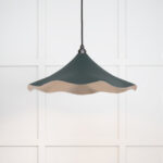 Smooth Nickel Flora Pendant in Dingle | 49730SDI
