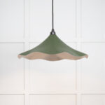 Smooth Nickel Flora Pendant in Heath | 49730SH
