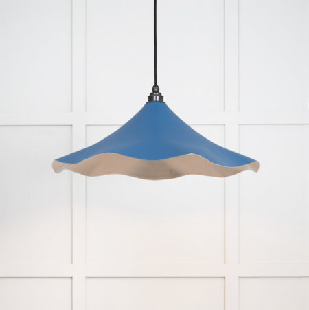 Smooth Nickel Flora Pendant in Upstream | 49730SU