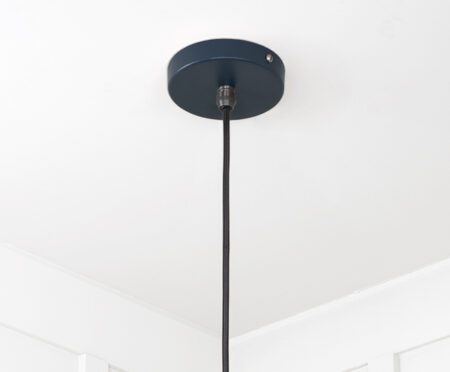 Smooth Brass Flora Pendant in Dusk | 49731SDU - Image 6