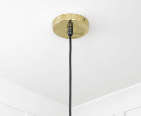 Smooth Brass Flora Pendant | 49731 - Image 6