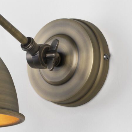 Aged Brass Brindley Wall Light | 49733 - Image 5