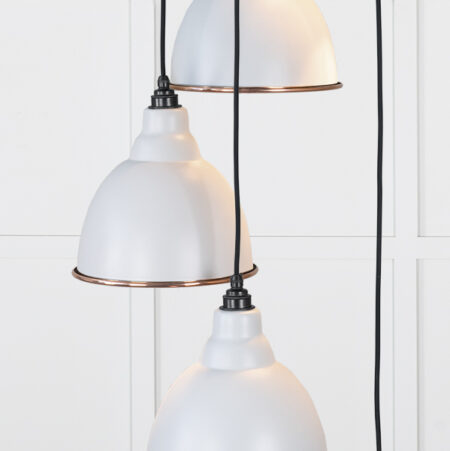 Smooth Copper Brindley Cluster Pendant in Birch | 49736SBI - Image 4