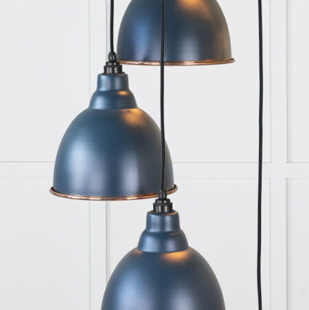 Smooth Copper Brindley Cluster Pendant in Dusk | 49736SDU - Image 4