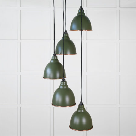 Smooth Copper Brindley Cluster Pendant in Heath | 49736SH - Image 2