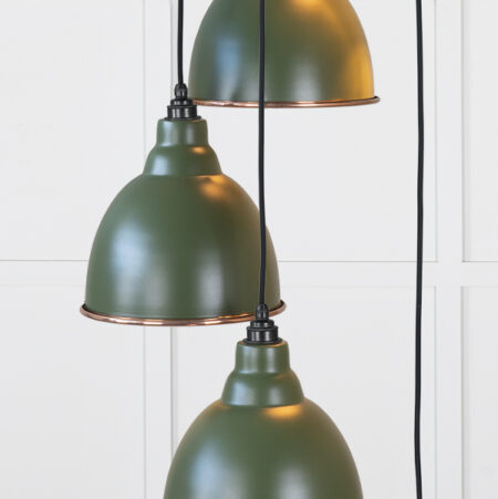 Smooth Copper Brindley Cluster Pendant in Heath | 49736SH - Image 4