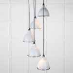 Smooth Nickel Brindley Cluster Pendant in Birch | 49737SBI