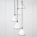 Hammered Copper Brindley Cluster Pendant in Flock | 49739SF