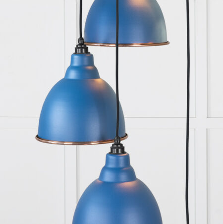 Hammered Copper Brindley Cluster Pendant in Upstream | 49739SU - Image 4