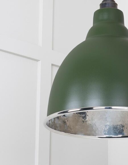 Hammered Nickel Brindley Cluster Pendant in Heath | 49740SH - Image 3