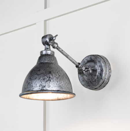Pewter Brindley Wall Light | 49754