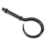 Black Hook Curtain Finial (pair) | 49903