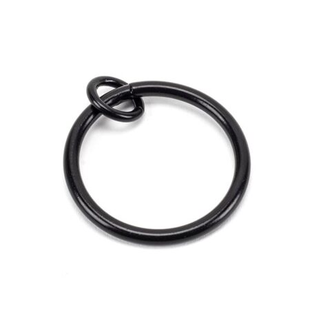 Black Curtain Ring | 49910