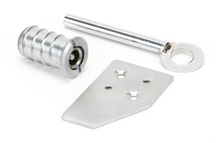 From the Anvil Satin Chrome Key-Flush Sash Stop