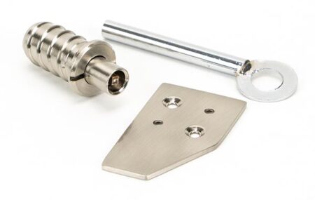 From the Anvil Polished Nickel Key-Flush Sash Stop - Image 2