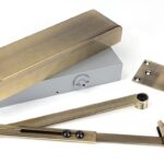 Aged Brass Size 2-5 Door Closer & Cover | 50107