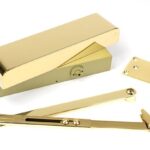 Polished Brass Size 2-5 Door Closer & Cover | 50108