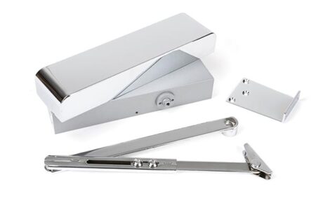 Polished Chrome Size 2-5 Door Closer & Cover | 50110