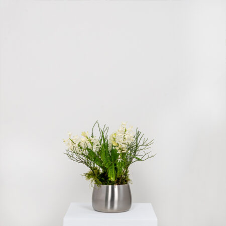 Satin Marine SS (316) 12.5cm Hepworth Pot | 50758