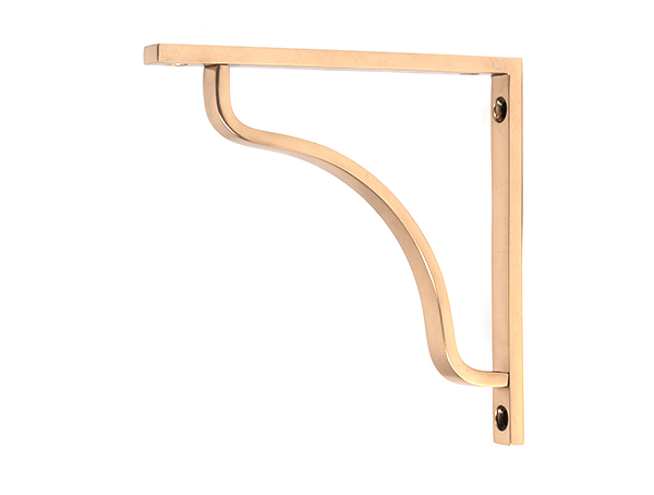 Polished Bronze Abingdon Shelf Bracket (150mm x 150mm) | 51093