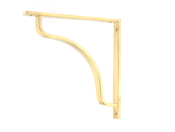 Polished Brass Abingdon Shelf Bracket (200mm x 200mm) | 51095